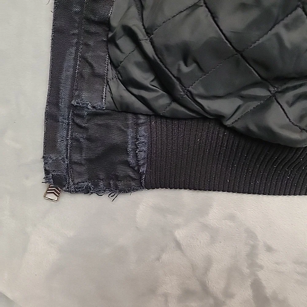 Carhartt  Active Jacket Men XL Black Canvas Insulated Workwear Distressed 104050